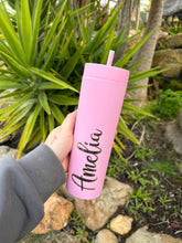 Load image into Gallery viewer, Barbie Pink Personalised Tumbler