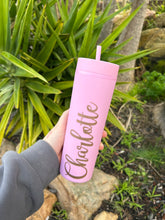 Load image into Gallery viewer, Barbie Pink Personalised Tumbler