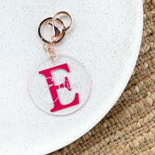 Load image into Gallery viewer, Personalised Clear Keychain