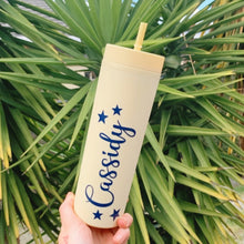 Load image into Gallery viewer, Baby Yellow Personalised Tumbler