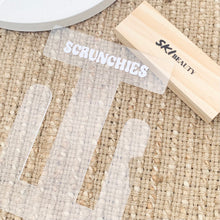 Load image into Gallery viewer, Personalised Clear Scrunchie Stand