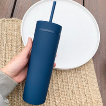 Load image into Gallery viewer, Navy Blue Personalised Tumbler