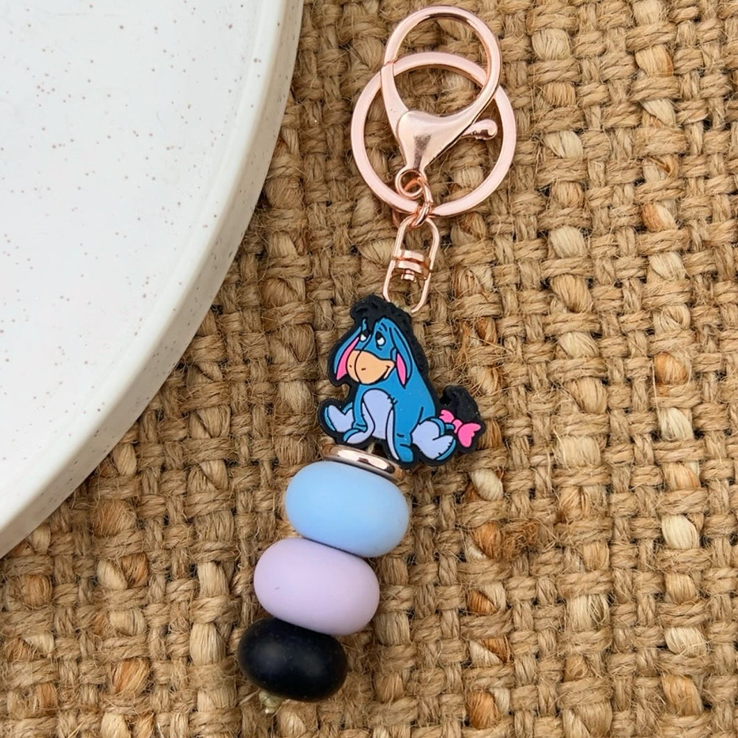 Cute Donkey Keychain