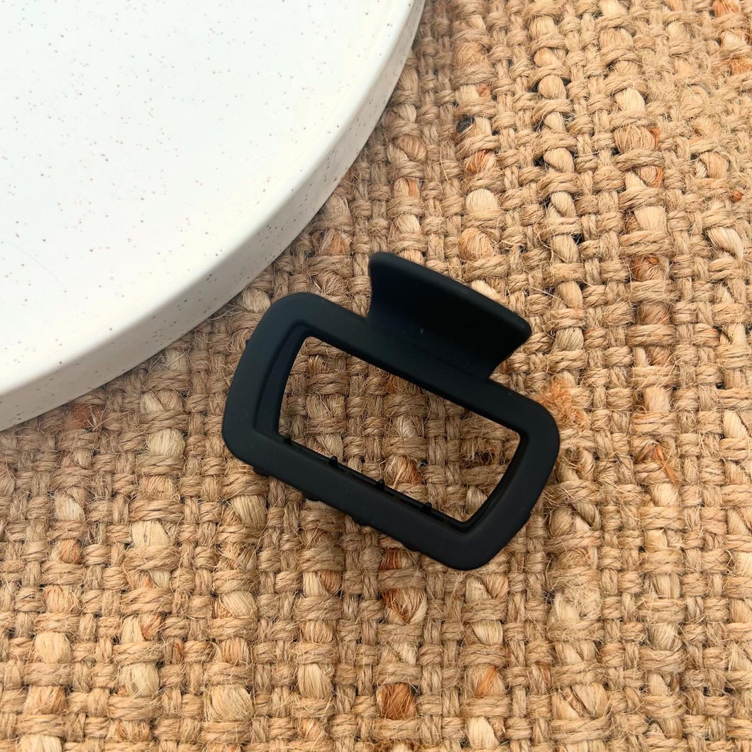 Black Mini Claw Clip