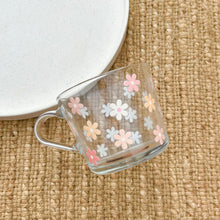 Load image into Gallery viewer, Sweet Daises Glass Mug
