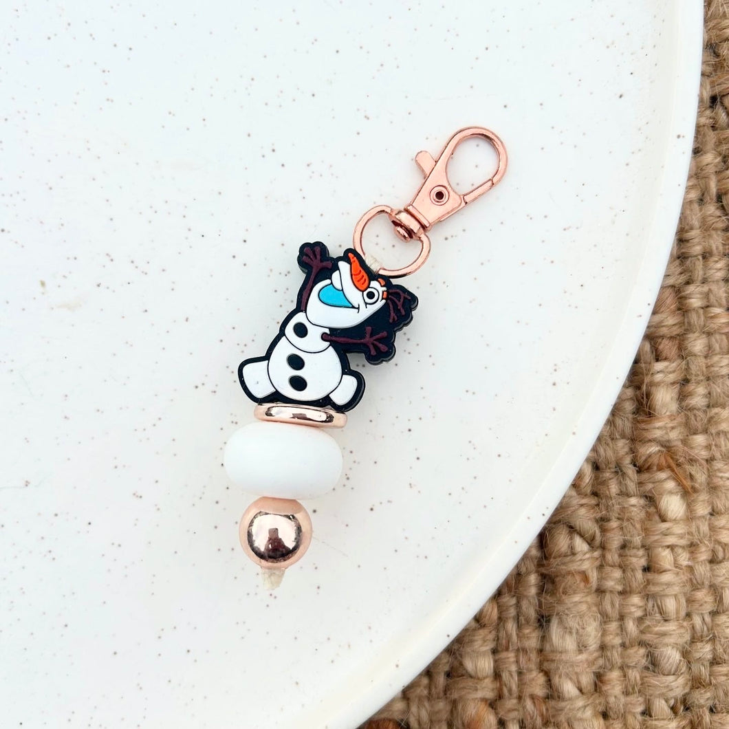 Snowman Mini Keychain