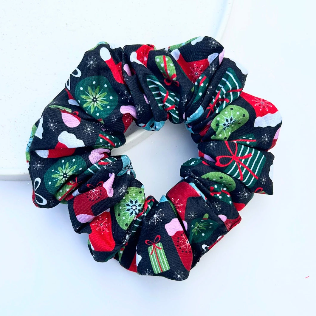 Xmas Stocking Scrunchie