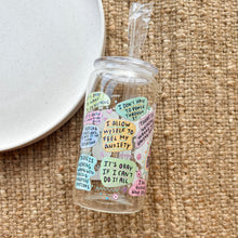 Load image into Gallery viewer, Mental Breakdown Glass Tumbler
