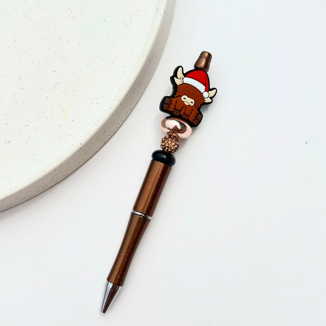 Xmas Highland Cow Pen