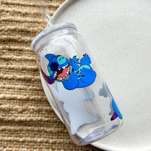 Load image into Gallery viewer, Stitch Plastic Tumbler
