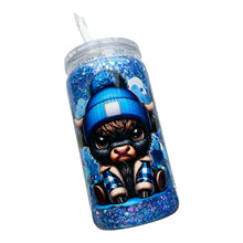 Load image into Gallery viewer, Blue Cow Snowglobe
