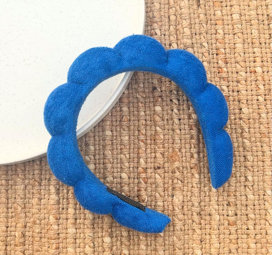 Royal Blue Makeup Headband