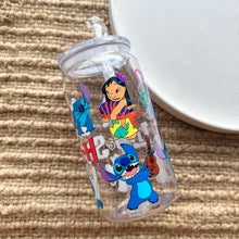 Load image into Gallery viewer, Stitch Plastic Tumbler
