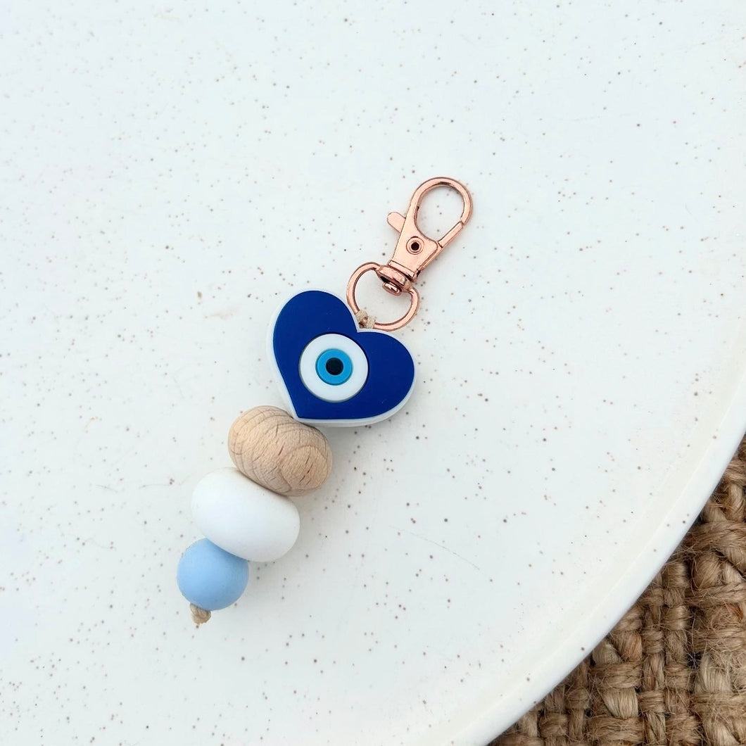 Evil Eye Mini Keychain