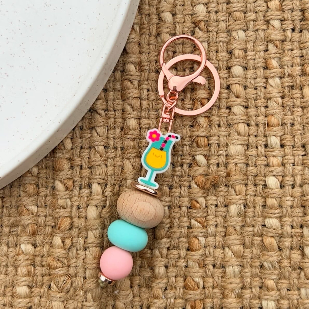 Cocktail Keychain