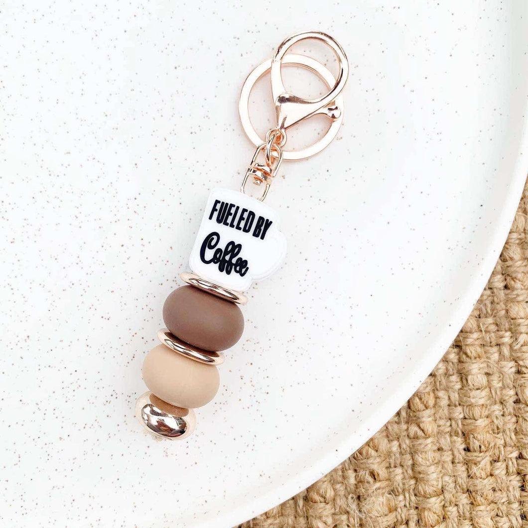 Fuelled by Coffee Keychain