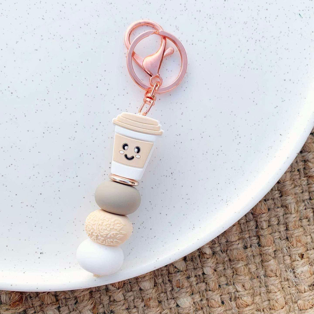 Latte Keychain