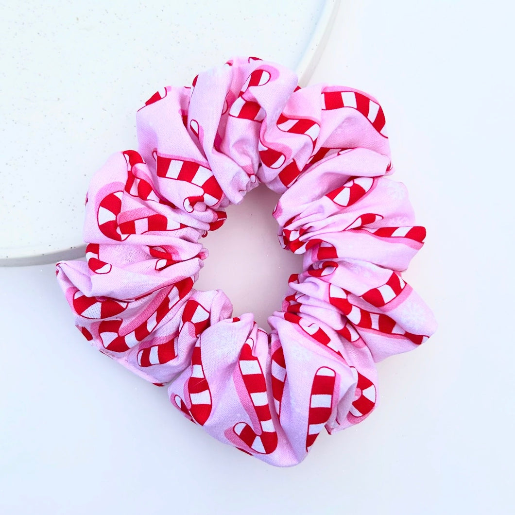 Candy Cane Scrunchie