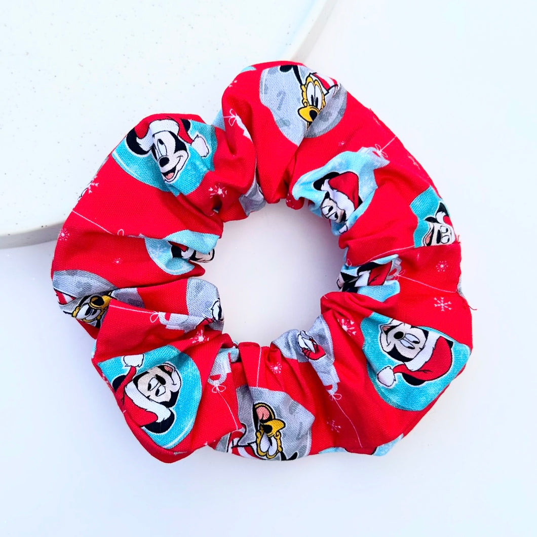 Xmas Mickey Scrunchie