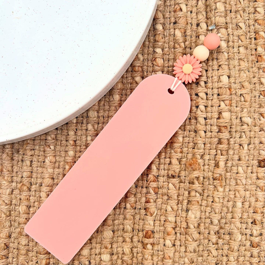 Peach Flower Bookmark