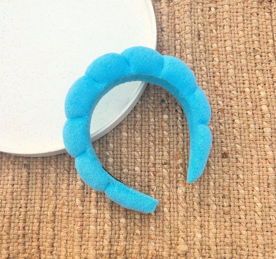 Sky Blue Makeup Headband
