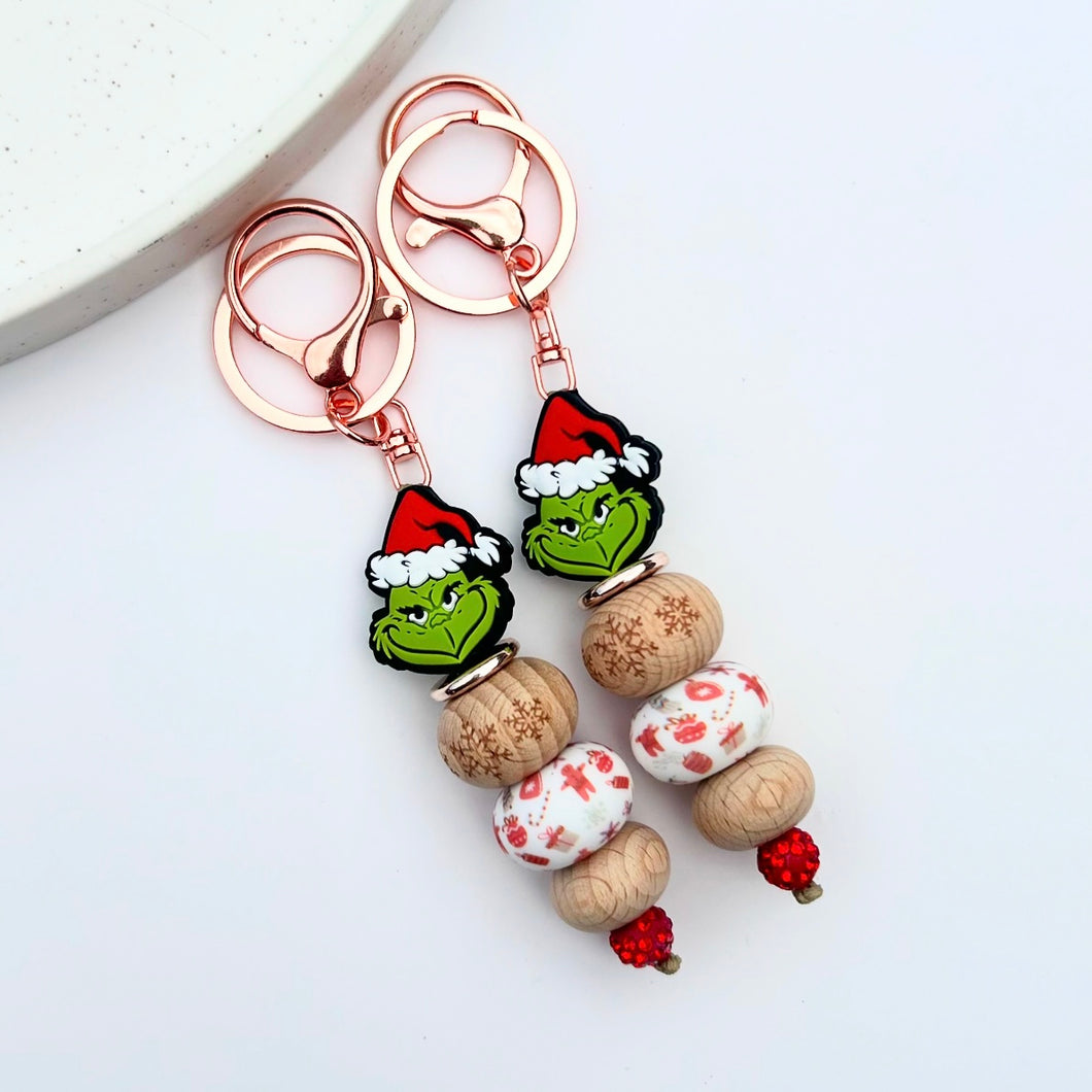 Grinch Keychain