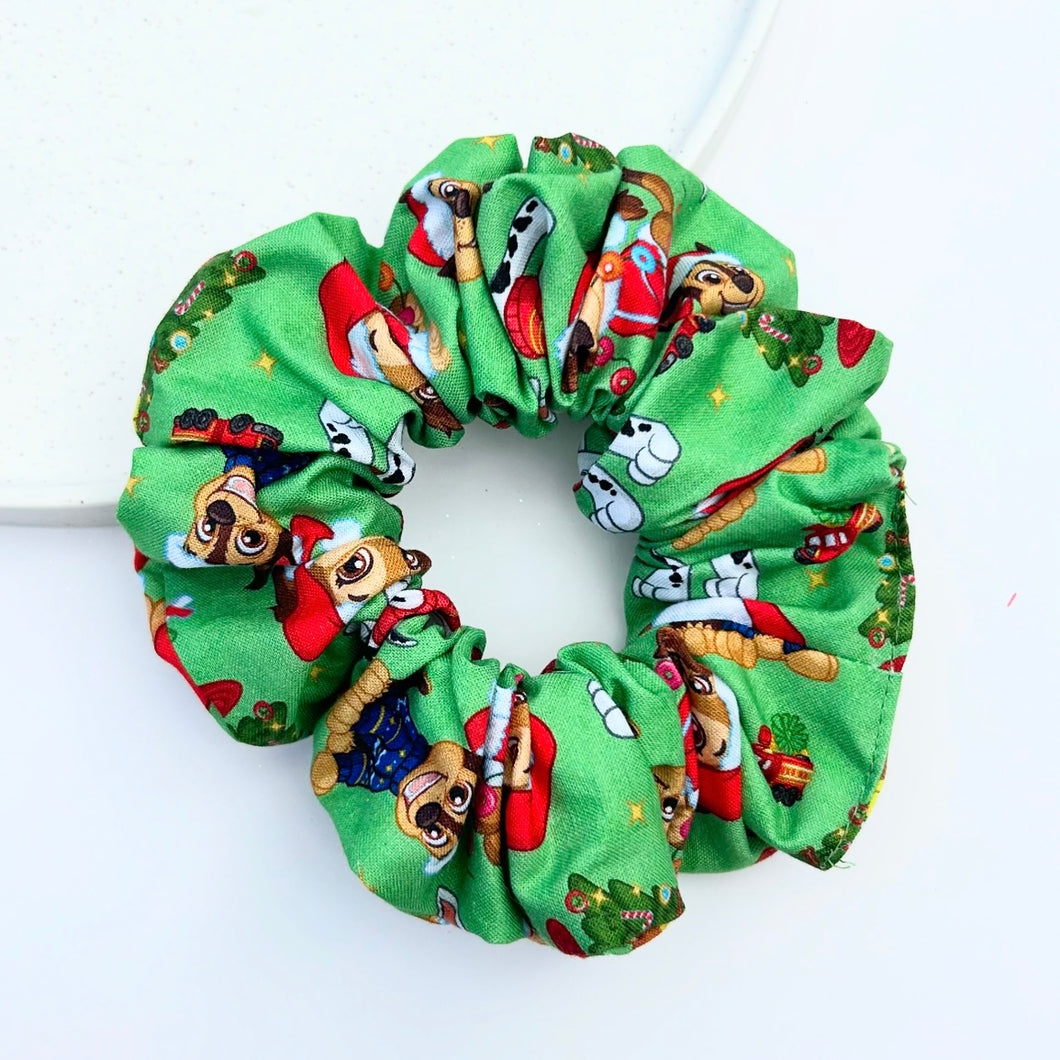 Xmas Paw Patrol Scrunchie