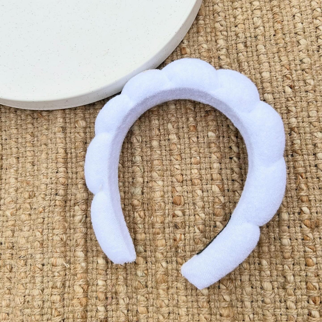 White Makeup Headband