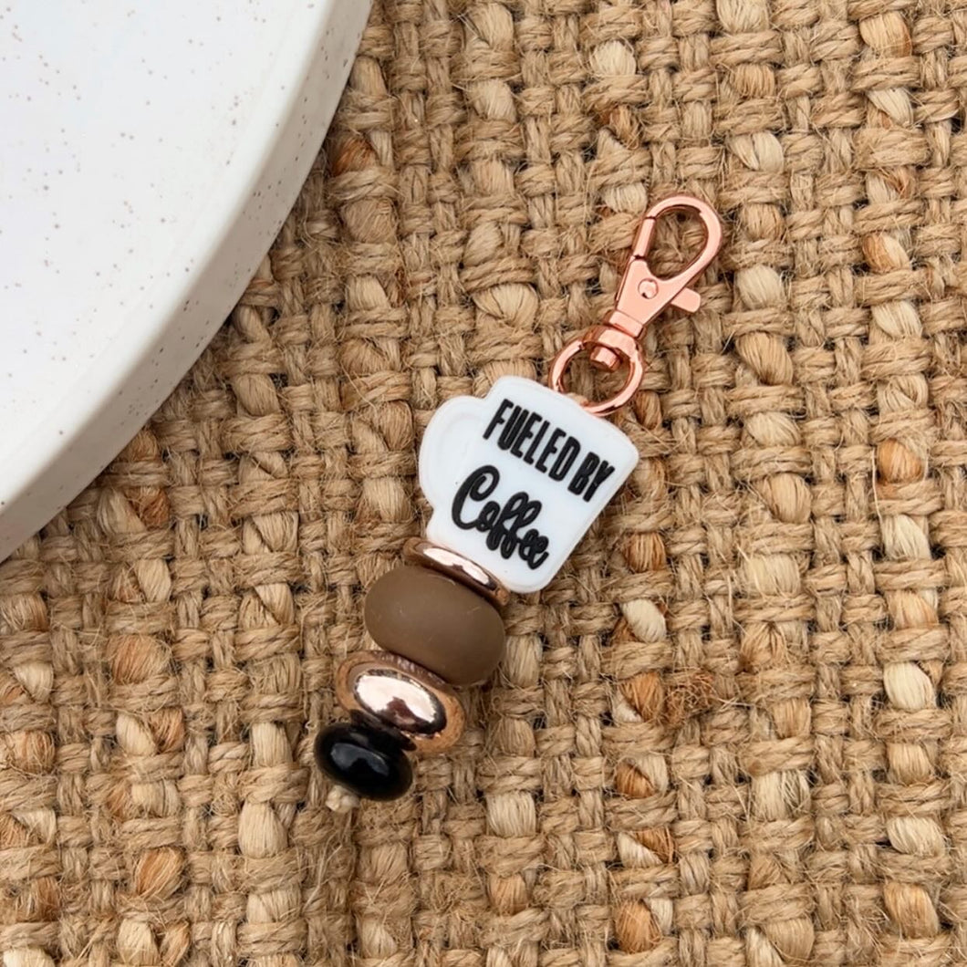 Fuelled by Coffee Mini Keychain