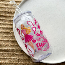 Load image into Gallery viewer, Barbie Plastic Tumbler
