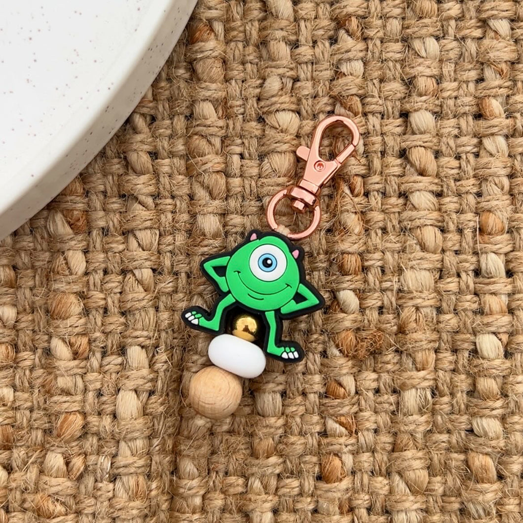 Green Monster Mini Keychain