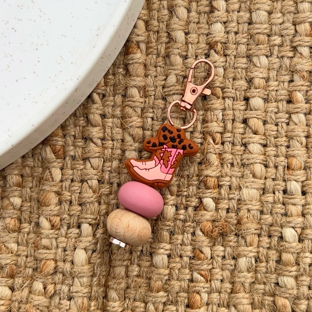 Cowgirl Mini Keychain
