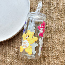Load image into Gallery viewer, Swear Bears Glass Tumbler
