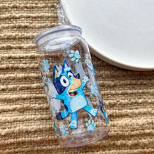 Load image into Gallery viewer, Blue Dog Plastic Tumbler

