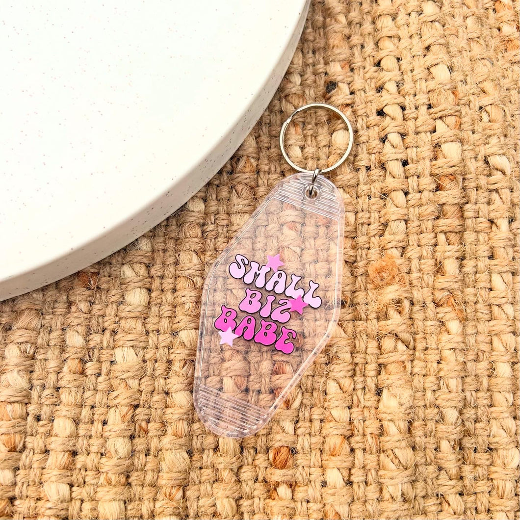 Clear SBB Keychain