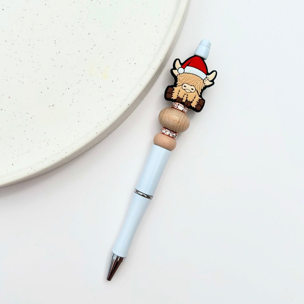 Xmas Highland Cow Pen