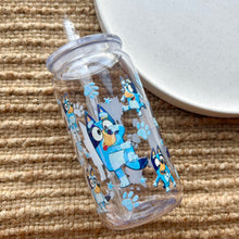 Load image into Gallery viewer, Blue Dog Plastic Tumbler
