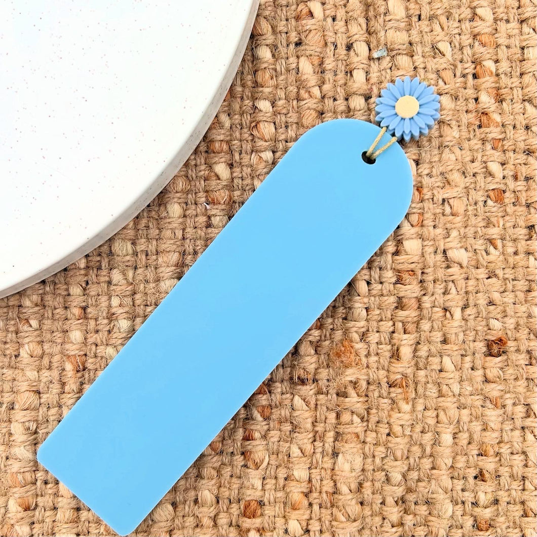 Blue Flower Bookmark