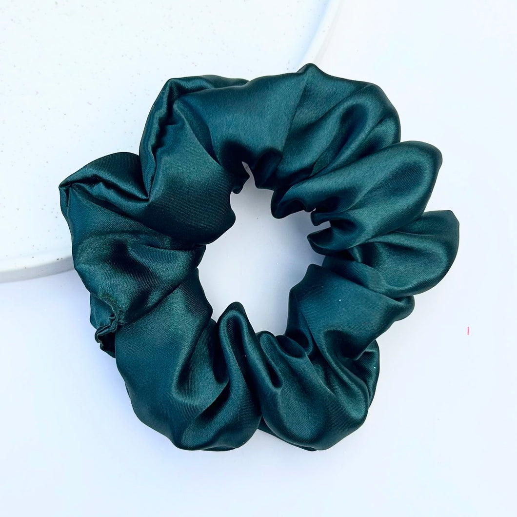 Mistletoe Green Scrunchie