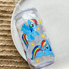 Load image into Gallery viewer, Pony Plastic Tumbler
