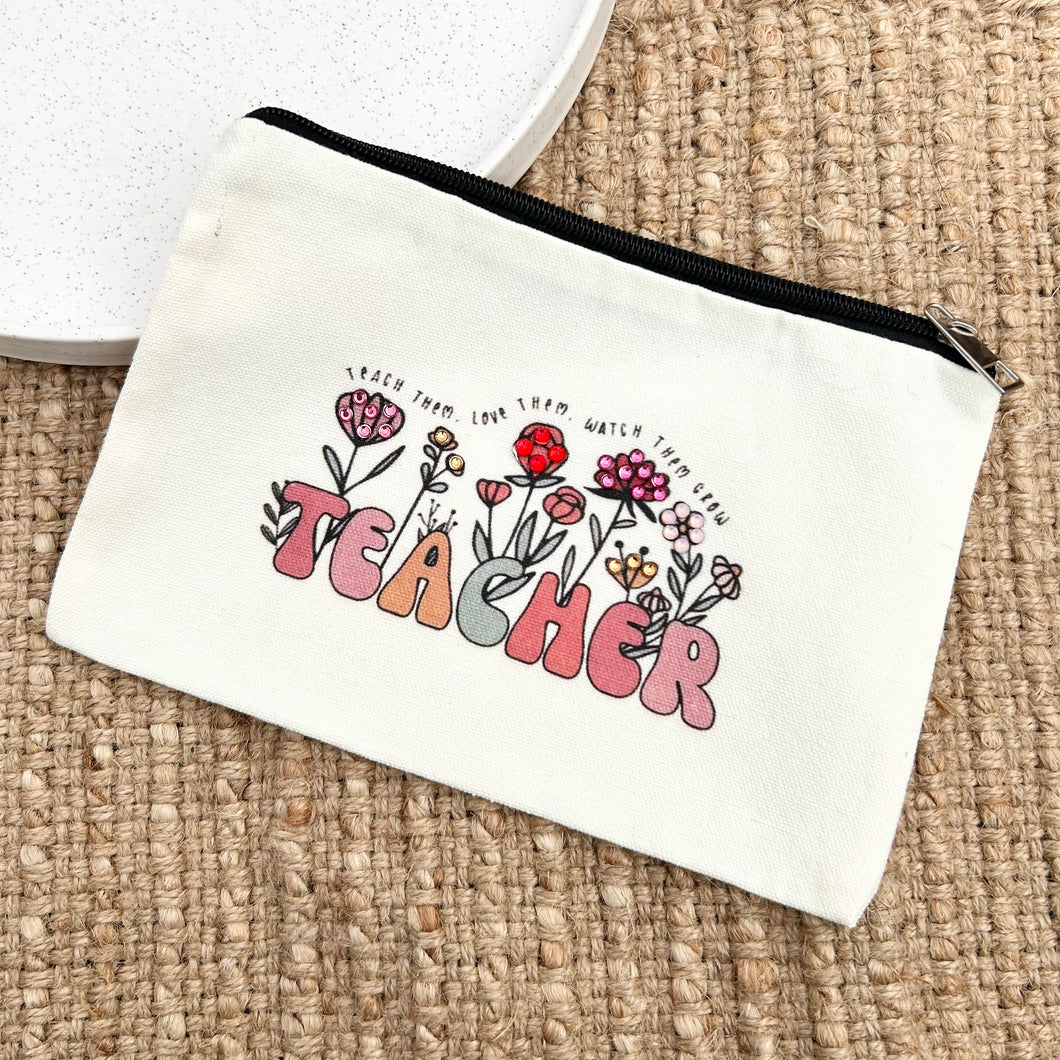 Teacher Makeup Pouch