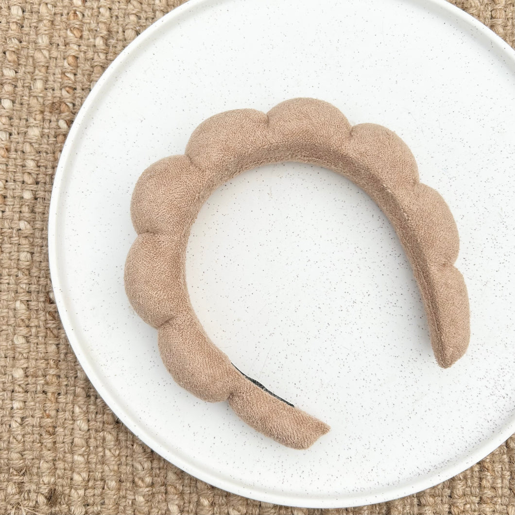 Beige Makeup Headband