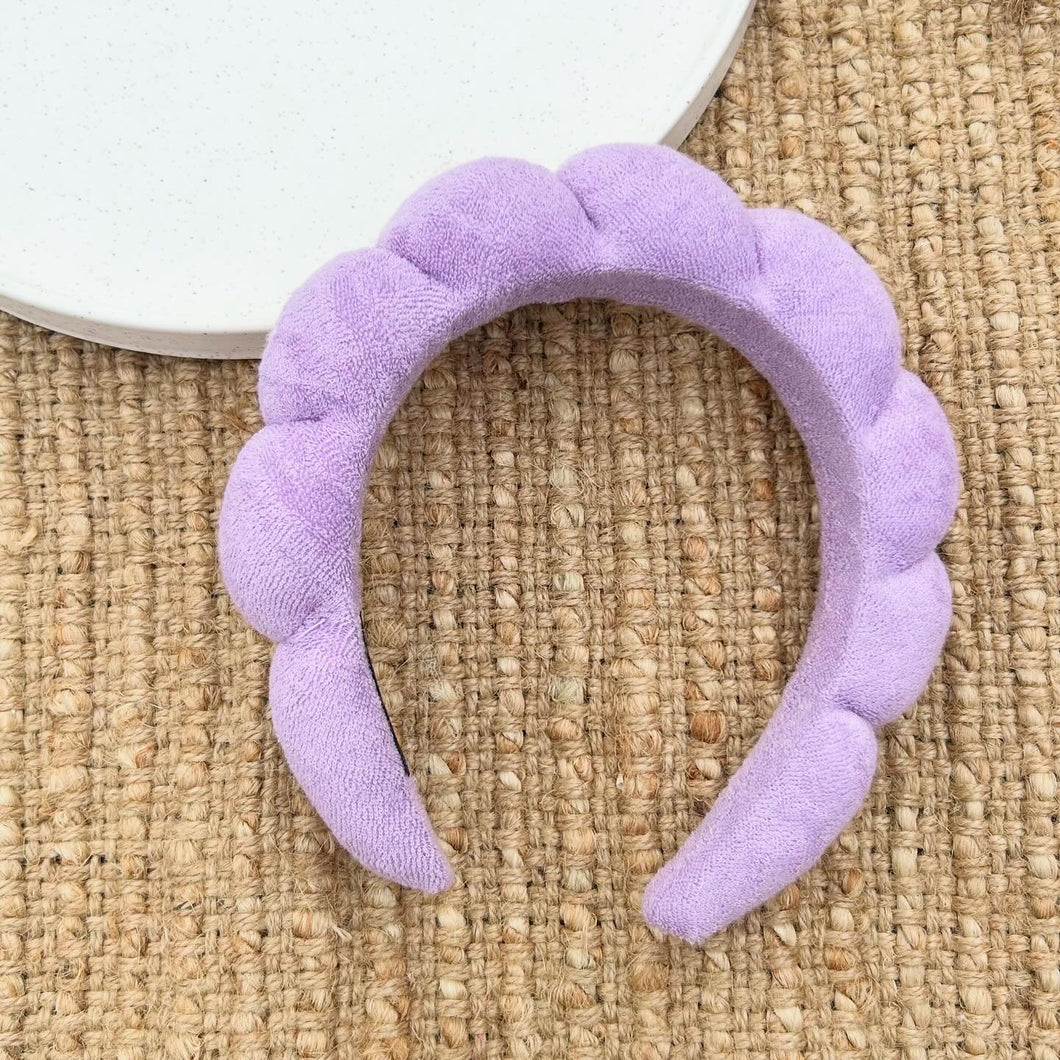 Purple Makeup Headband