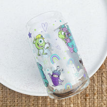 Load image into Gallery viewer, Monsters Inc Glass Can Tumbler
