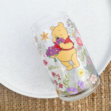 Load image into Gallery viewer, Pooh &amp; Friends Glass Can Tumbler
