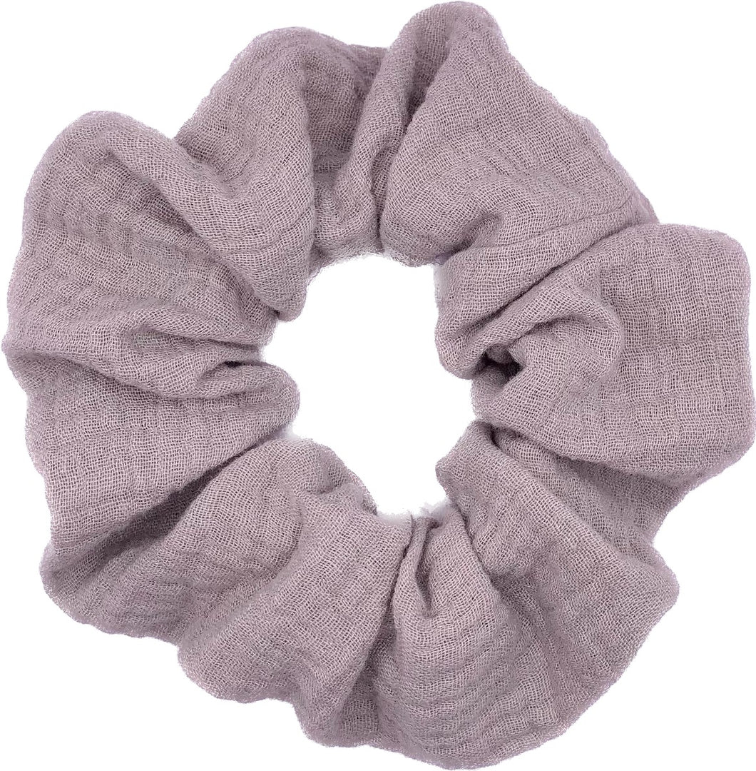 Taupe Cloth Scrunchie