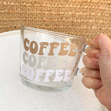 Load image into Gallery viewer, Coffee Glass Mug
