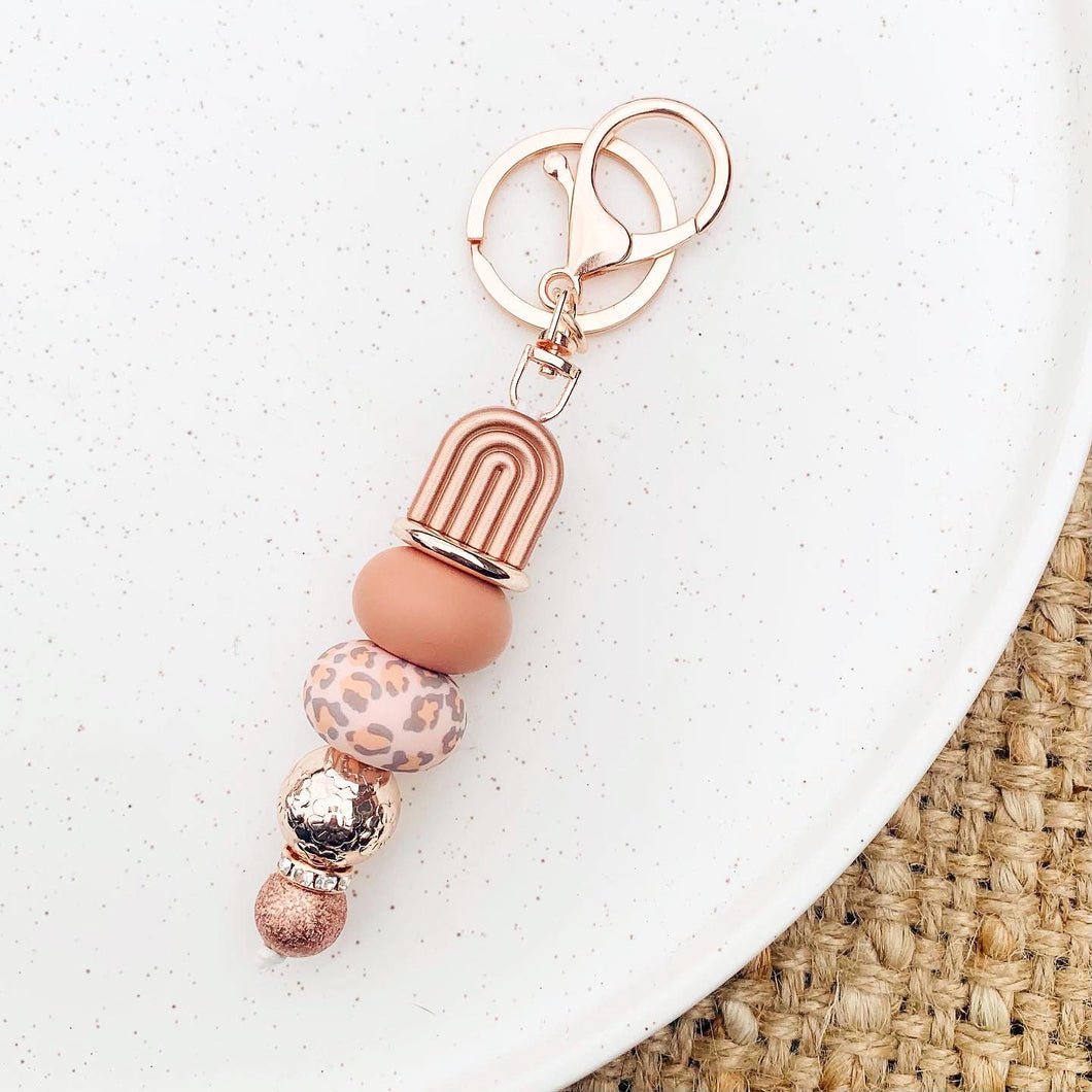 Rose Gold Arch Keychain