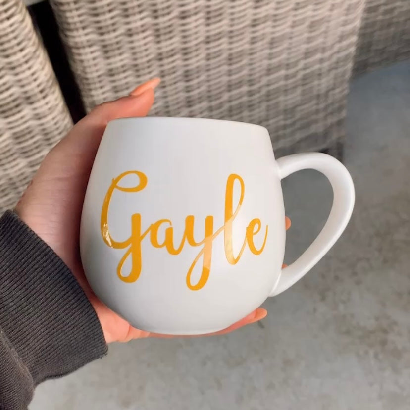 Personalised White Mug