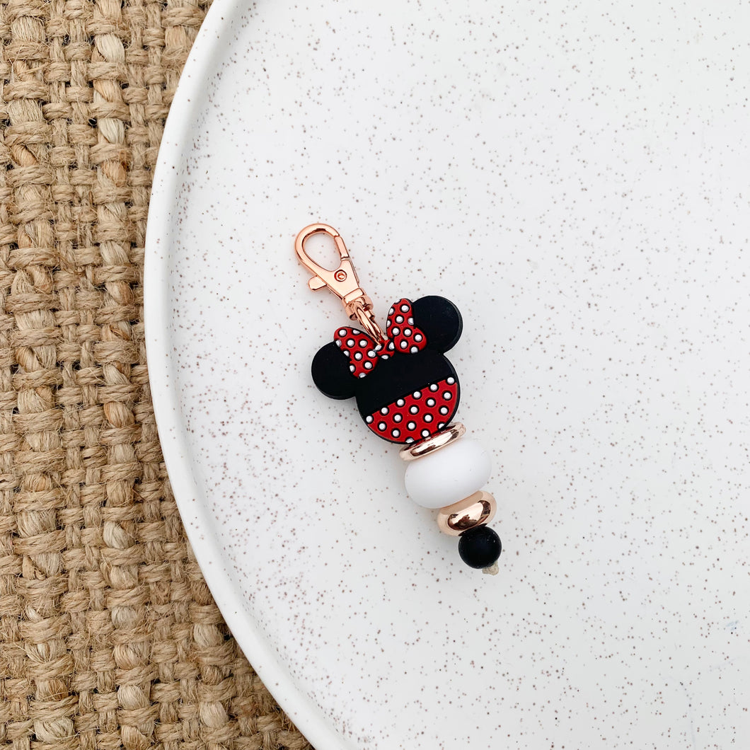 Minnie Red Mini Keychain